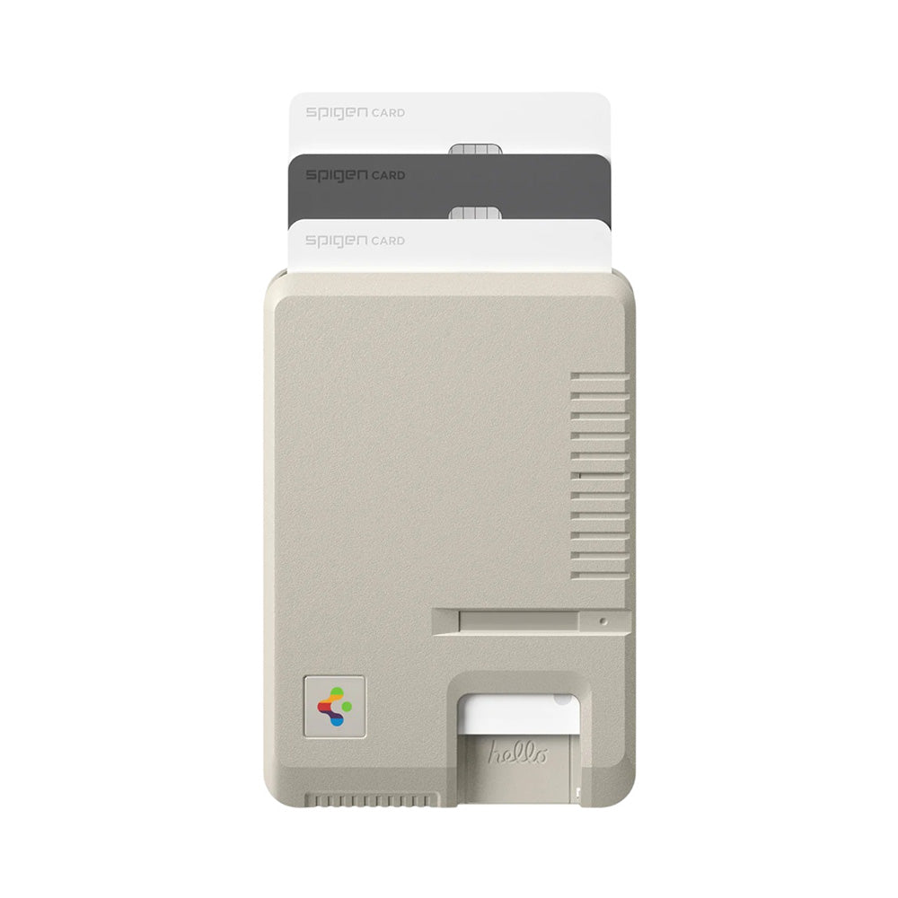 Портфейл MagSafe, Spigen, Classic LS, Бежов AFA10949