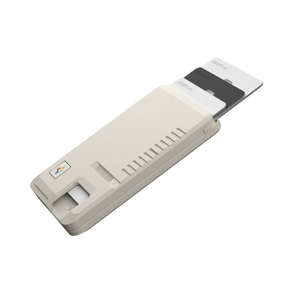 Портфейл MagSafe, Spigen, Classic LS, Бежов AFA10949