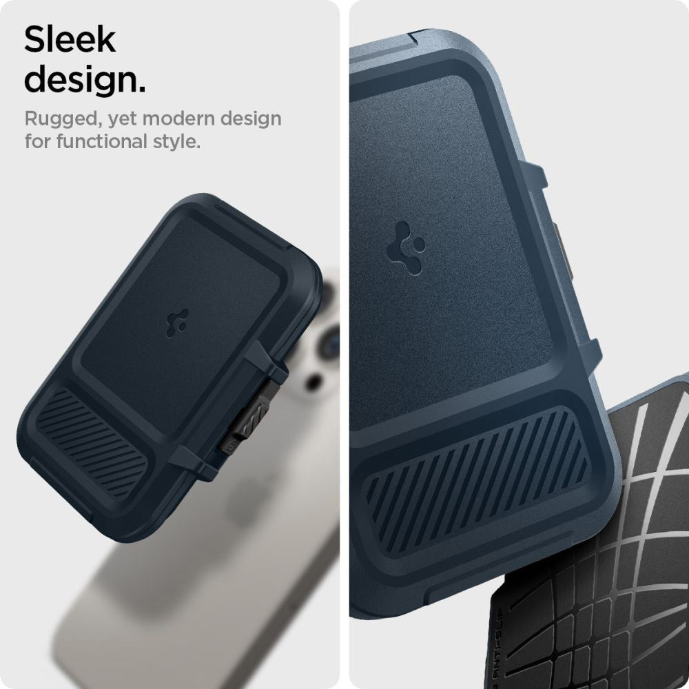 Портфейл Magsafe, Spigen, Lock Fit, Черен
