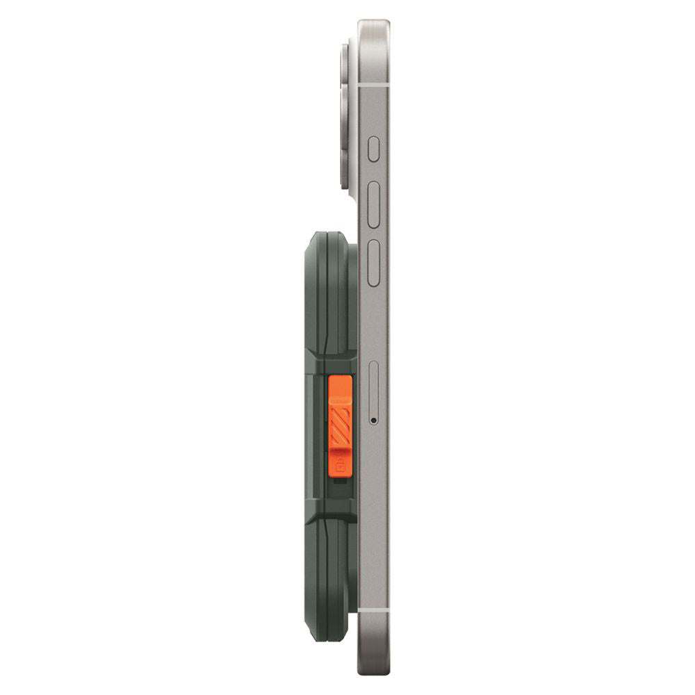 Портфейл Magsafe, Spigen, Lock Fit, Зелен