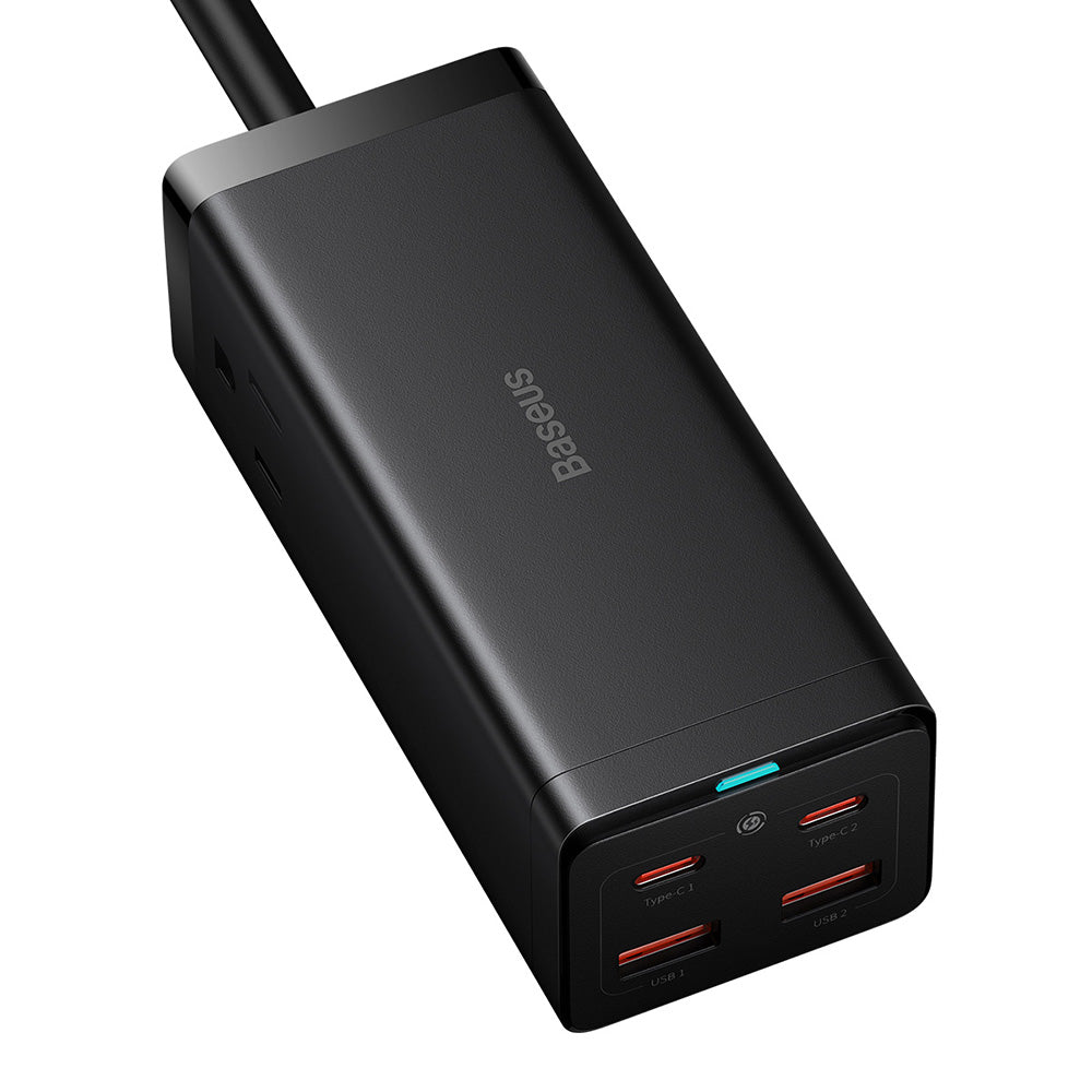 Удължител Baseus PowerCombo US, 1 x Контакт, Черен PSZM000201