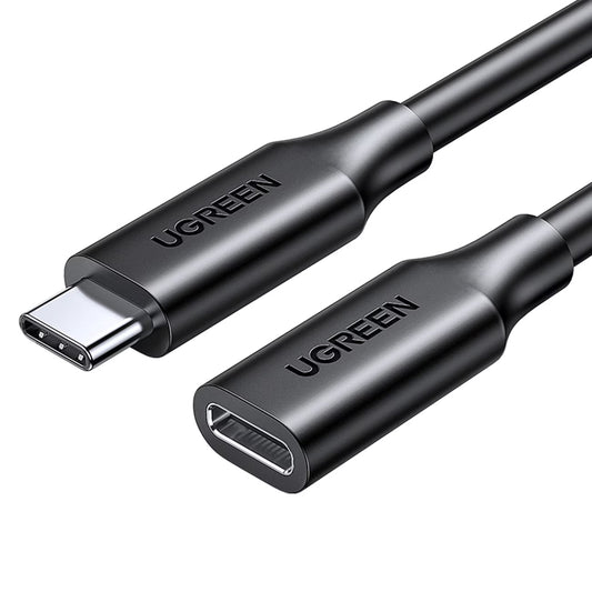 Удължител USB-C UGREEN US353, 1m, Черен