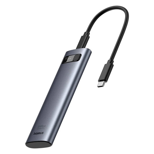 Стойка Baseus FlyJoy Series за SSD SATA M.2 NVMe, Сива B00760600811-02