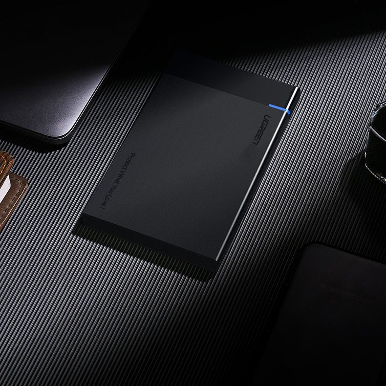 Rack UGREEN US221 за HDD / SSD SATA 2.5inch, USB 3.2, Черен