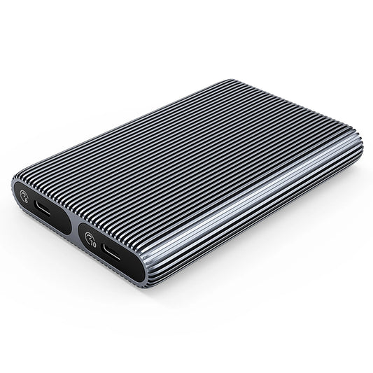 Rack Orico AM2C3-2SN Dual Disk за SSD M.2 NVMe, Сив