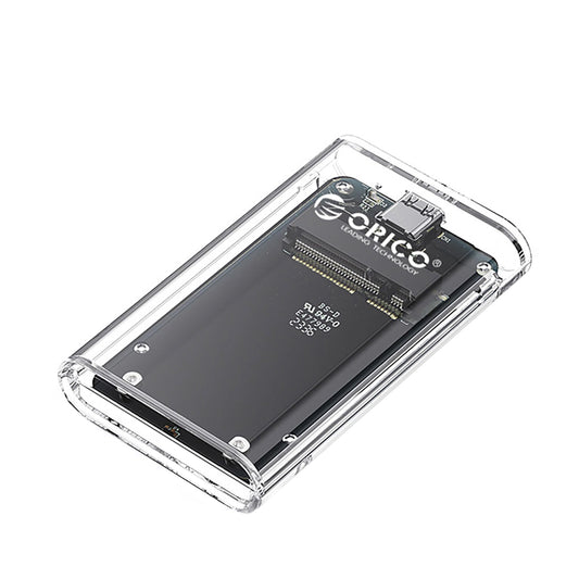 Rack Orico TC10-MS за SSD mSATA, прозрачен