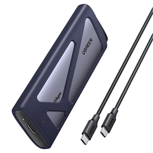 Rack UGREEN CM767 (55150) за SSD M.2 NVMe, Сив