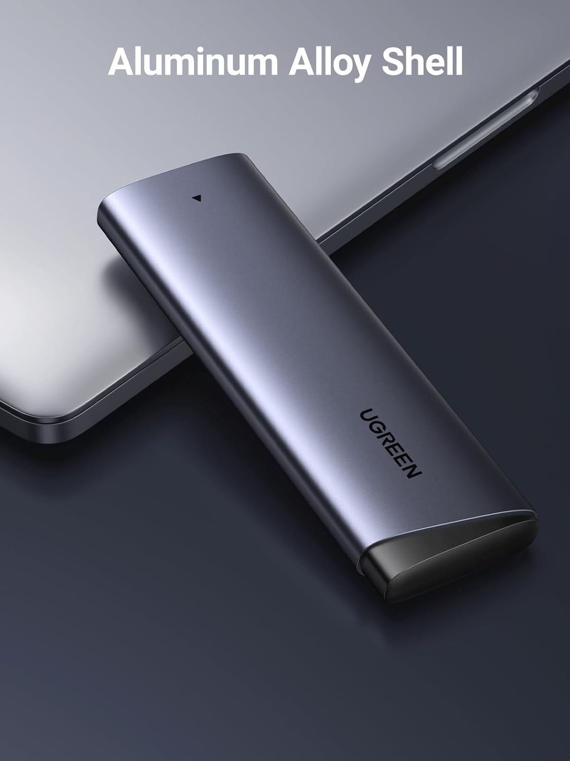 Стойка UGREEN CM767 за SSD M.2 NVMe, Сива