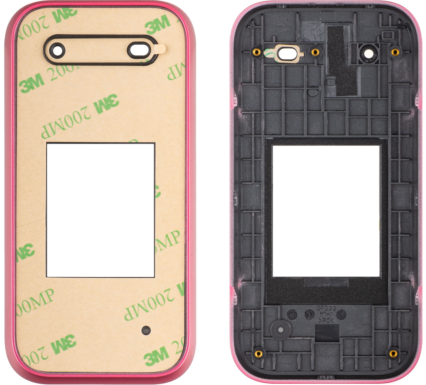 Калъф тип школка за HMD 2660 Flip, червен