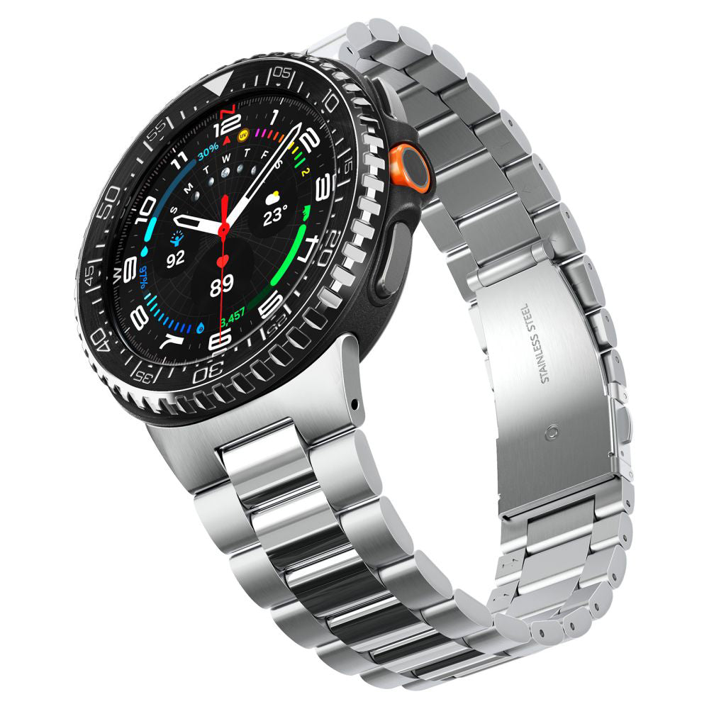 Spigen Tune Pro Diver Protection Frame for Samsung Galaxy Watch8 Classic, Black
