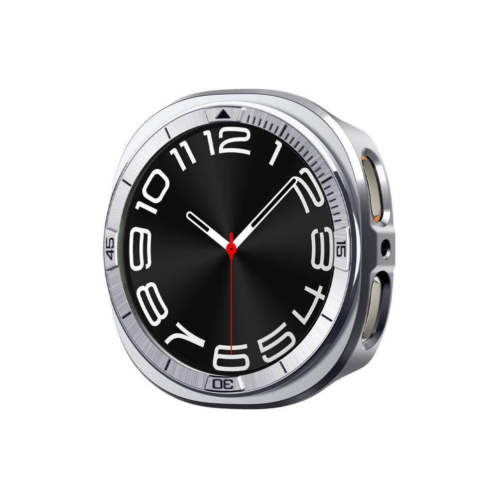 Рамка за защита Spigen Tune Pro Pilot за Samsung Galaxy Watch8 44mm, Сребриста