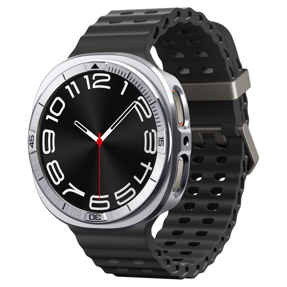 Рамка за защита Spigen Tune Pro Pilot за Samsung Galaxy Watch8 44mm, Сребриста