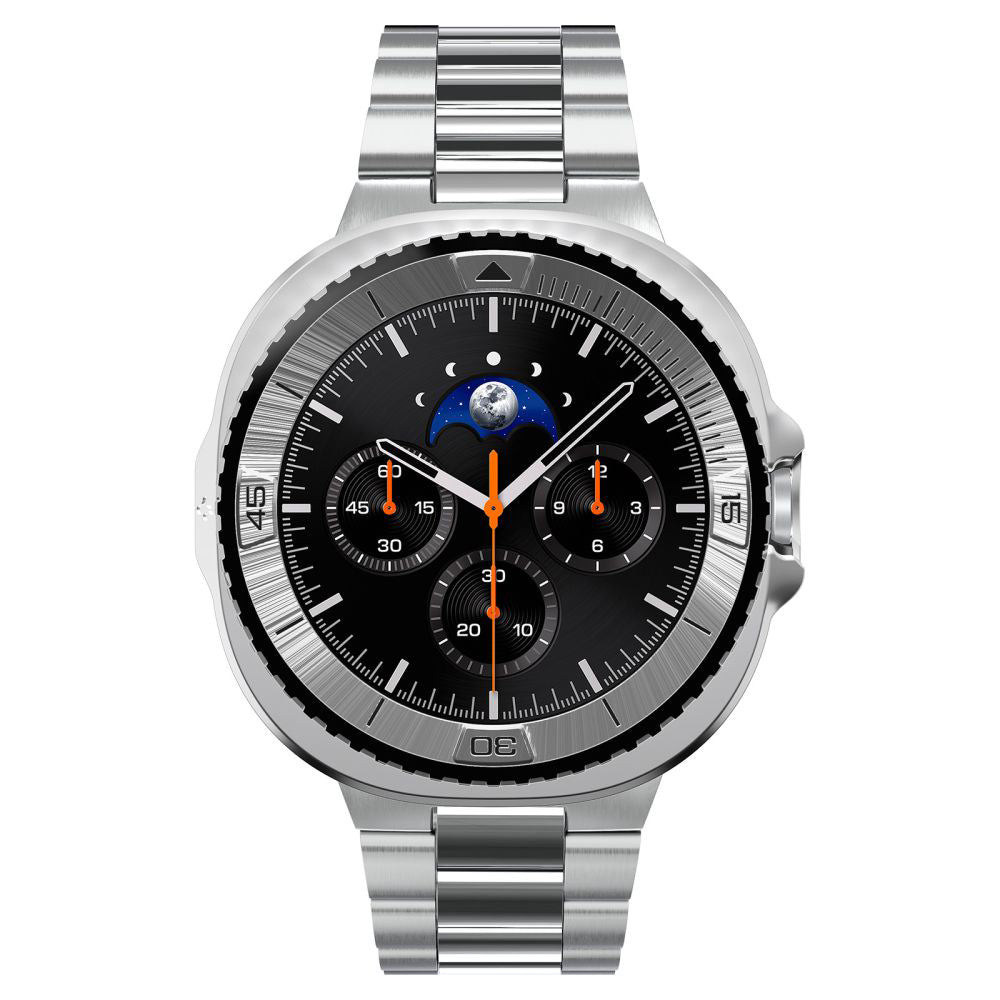 Рамка за защита Spigen Tune Pro Pilot за Samsung Galaxy Watch8 Classic, Сребриста ACS10017