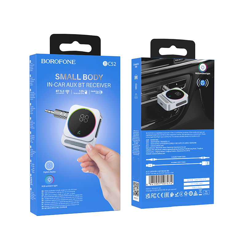 Bluetooth приемник Borofone BC52 True Way