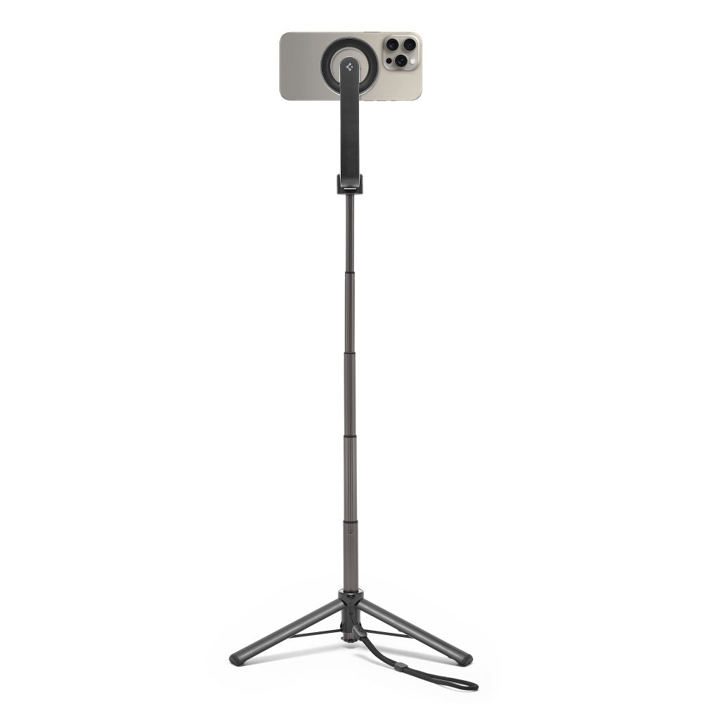 Selfie Stick Bluetooth Spigen S571W, Универсален, Черен