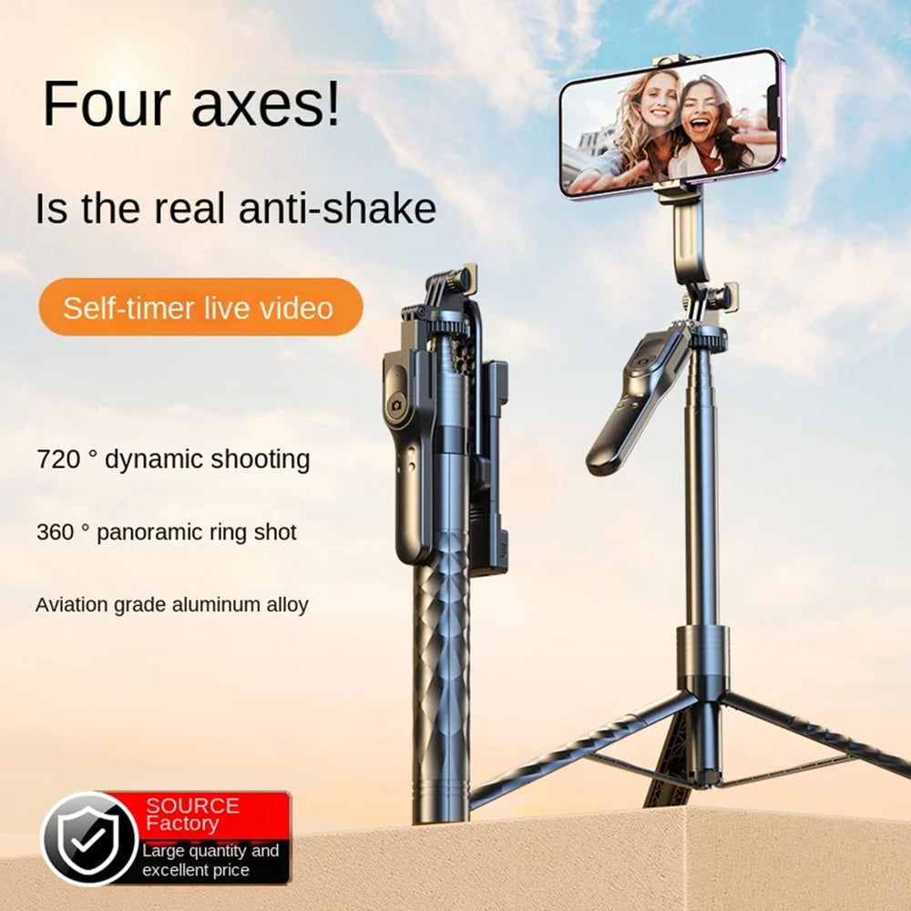 Selfie Stick Bluetooth Techsuit K28, Universal, Black