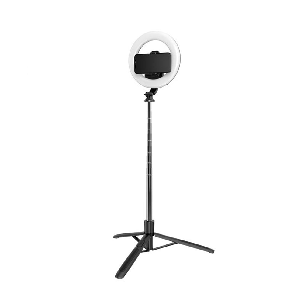 Selfie Stick Bluetooth Techsuit Q05s, Универсален, Черен