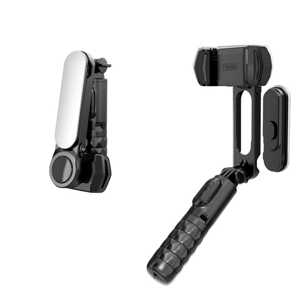 Селфи стик Bluetooth Techsuit Q09, Универсален, Черен