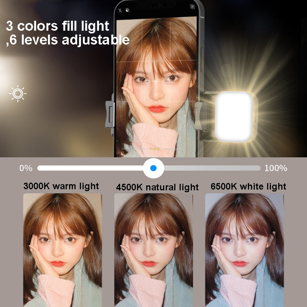Селфи стик Bluetooth Techsuit Q10s, Универсален, Черен
