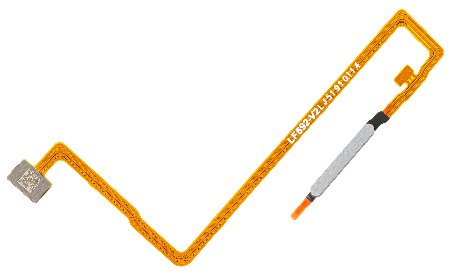 Сензор за отпечатъци Honor X7d 5G / 400 Smart 5G, с лента, Сребрист, Сервизен пакет 2310AAJW