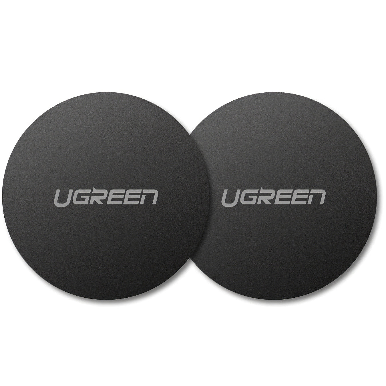 Метален стикер UGREEN, Комплект 2 Броя, Черен