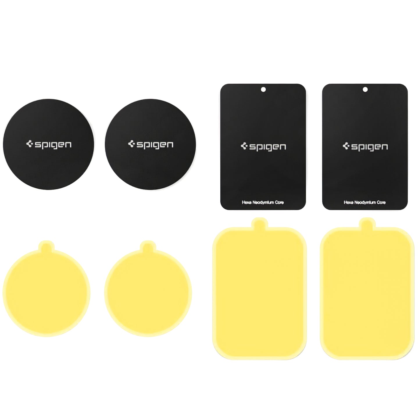 Метален стикер Spigen Mp-4p 4in1, Черен 000EP20342