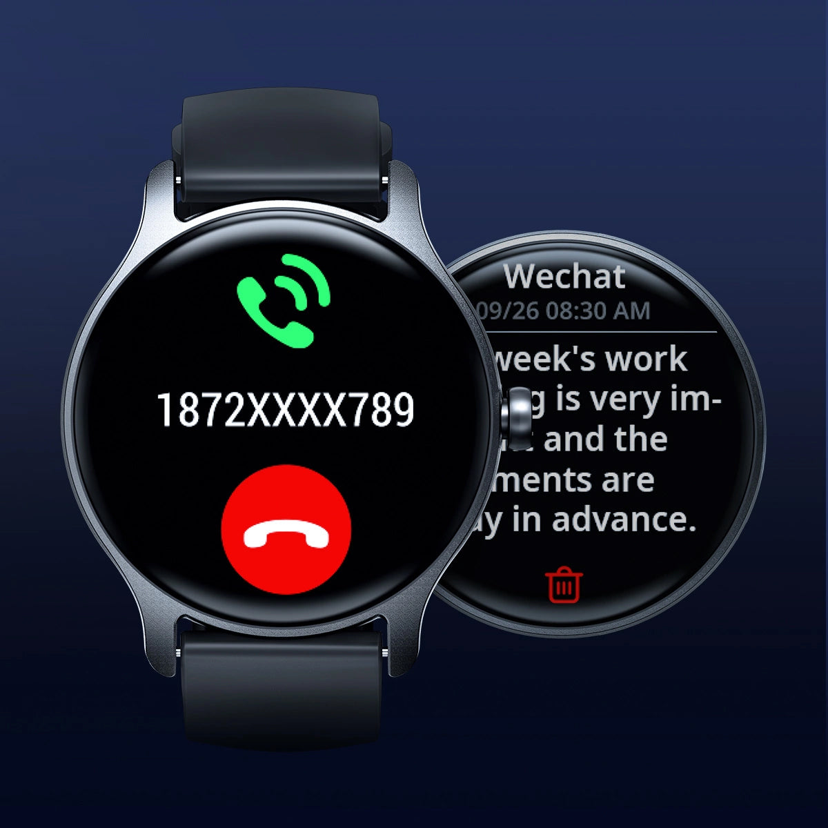 Smartwatch Joyroom JR-FC1 Call, Сив