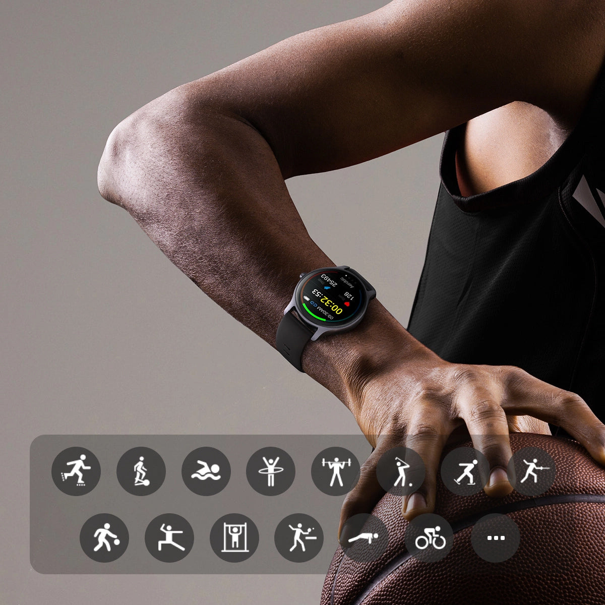Smartwatch Joyroom JR-FC1 Call, Сив