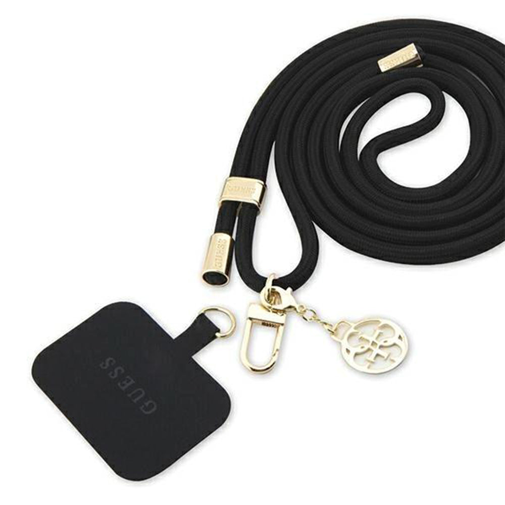 Връзка за телефон Guess CBDY 4G Charm, Черен