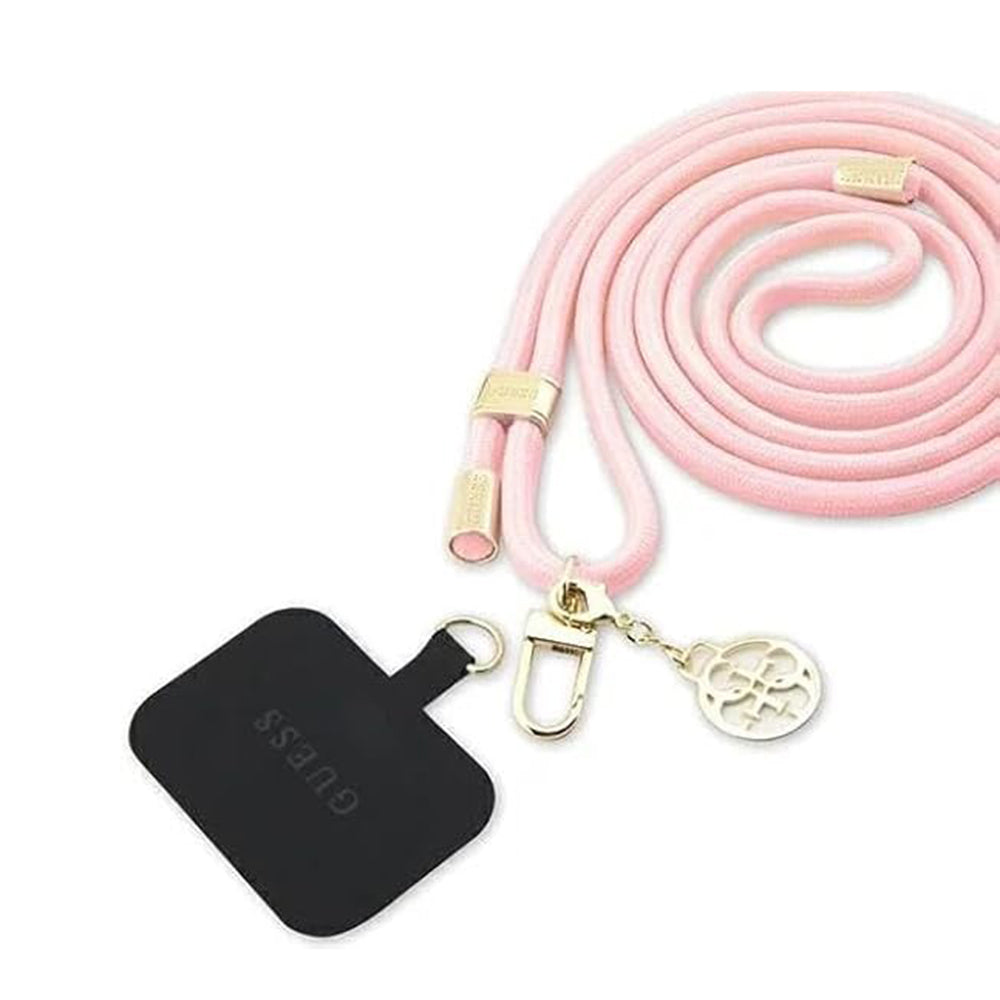 Връзка за телефон Guess CBDY 4G Charm, Розов