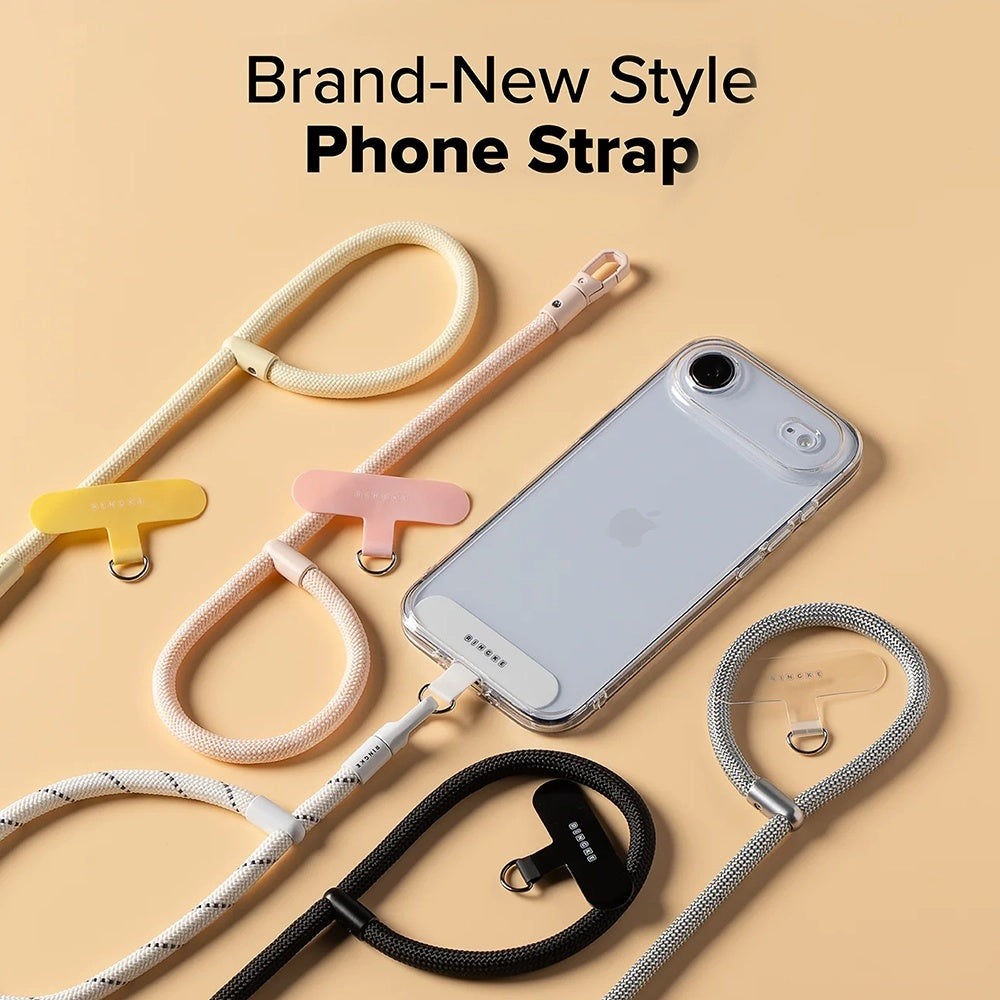 Ringke Link Flow P-Type Phone Lanyard, Pink