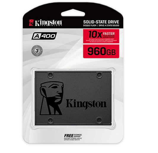 Твърдотелен диск (SSD) Kingston A400, 960GB, SATA III SA400S37/960G