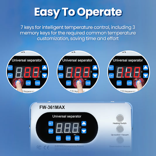 Дисплей за разделителна станция Дисплей със сензорен екран Forward FW-361 Max