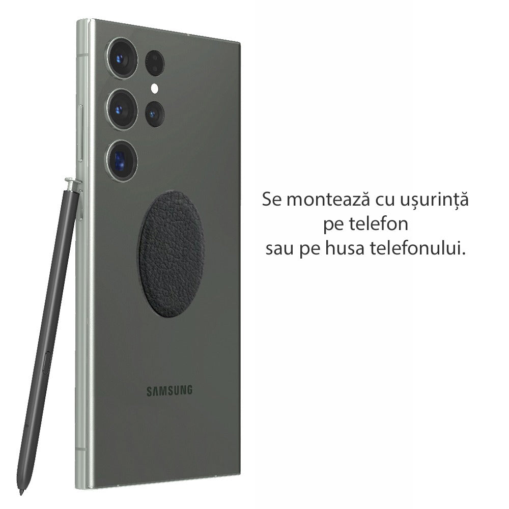 Стикер метален Techsuit MP02 2in1, Черен