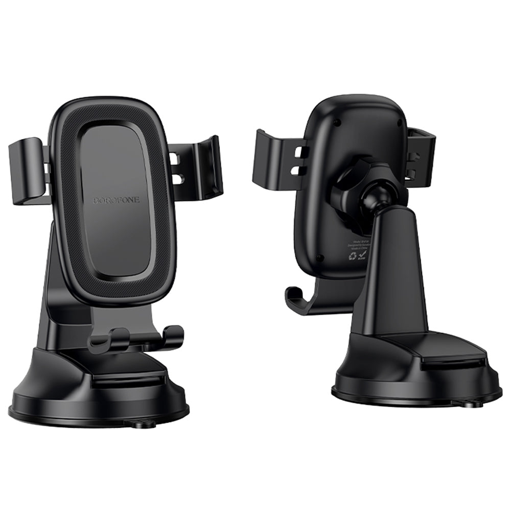 Автомобилен държач Borofone BH130 Follower Gravity, 6.1inch - 7inch, Черен