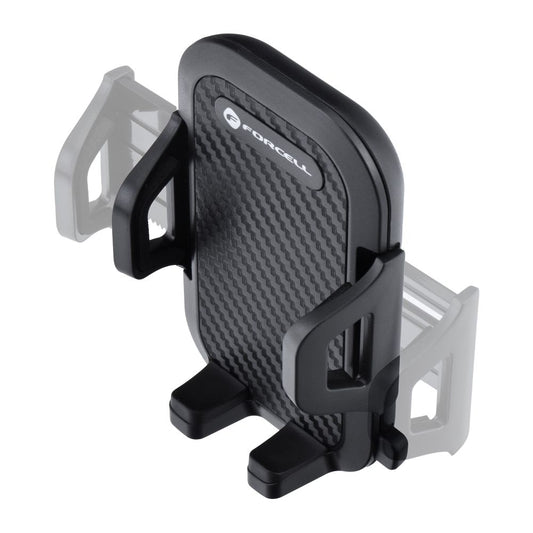 Скоба за автомобил Forcell Carbon Bracket A151, 62 мм - 95 мм, черна