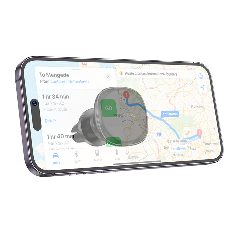 Магнитна стойка за кола Borofone BH102 Cloud, 4.5inch - 7inch, Черен