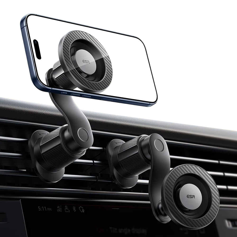 Магнитна стойка за кола ESR OmniLock Vent, Универсална, Черна