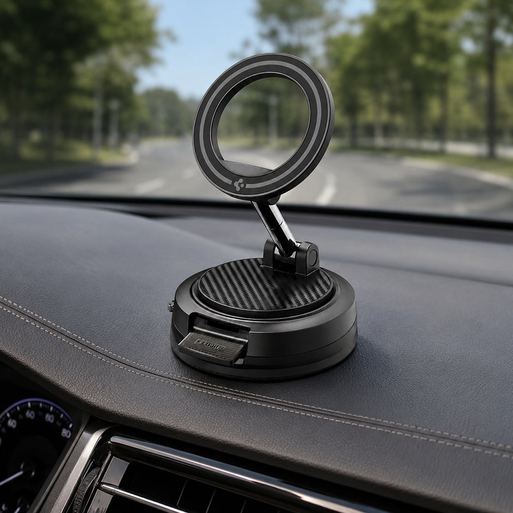 Магнитна автомобилна стойка Spigen STK100, универсална, черна ACP11667