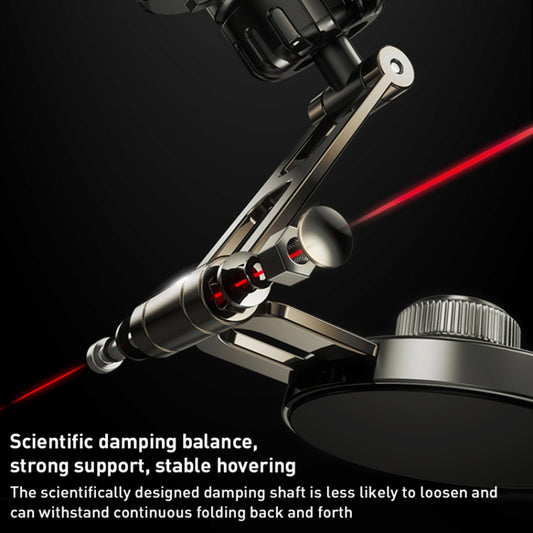 Магнитна стойка за автомобил Yesido C198, Универсална, Сива