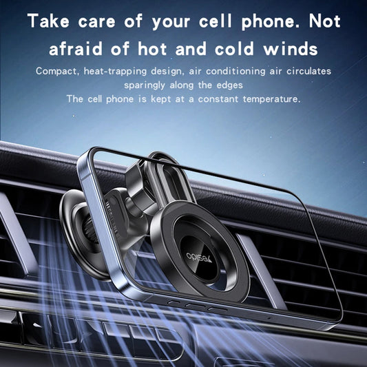 Магнитна стойка за кола Yesido C209, Универсална, Черна