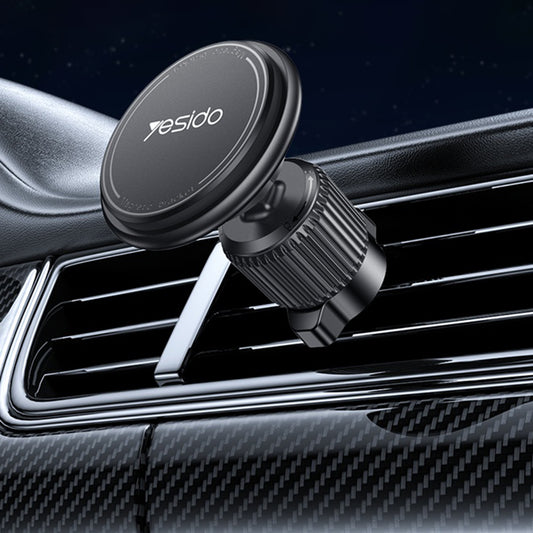 Магнитна стойка за кола Yesido C252, Универсална, Черна