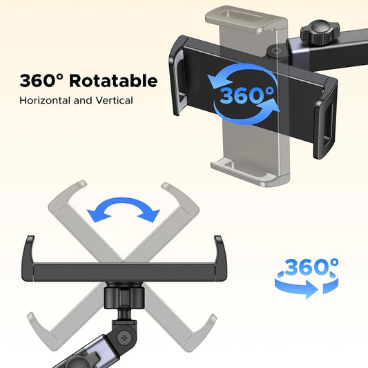 Автомобилен държач за облегалка UGREEN LP904 (55443), 4.7 инча - 9.8 инча, Черен