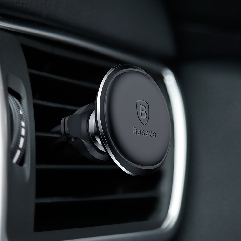 Магнитна стойка за автомобил Baseus Air Vent, Универсална, Черна SUGX-A0