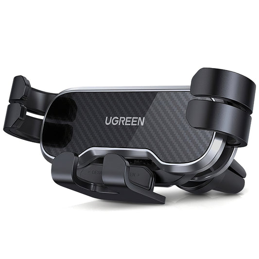 Автомобилна стойка UGREEN Gravity Air Vent, Универсална, Черна