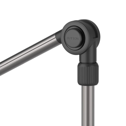 Стойка за бюро Fixed Relax, 7 инча - 13 инча, Черна