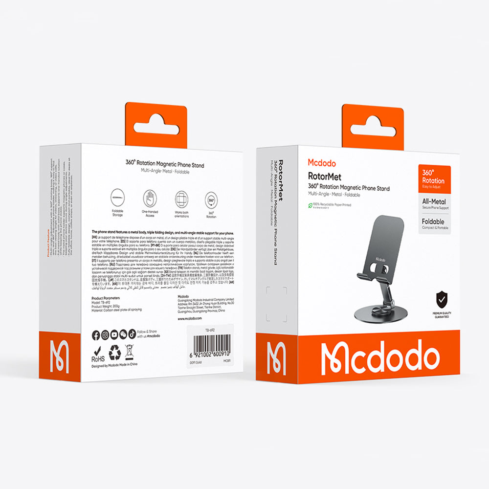 Настолна стойка McDodo TB-6920, Сива