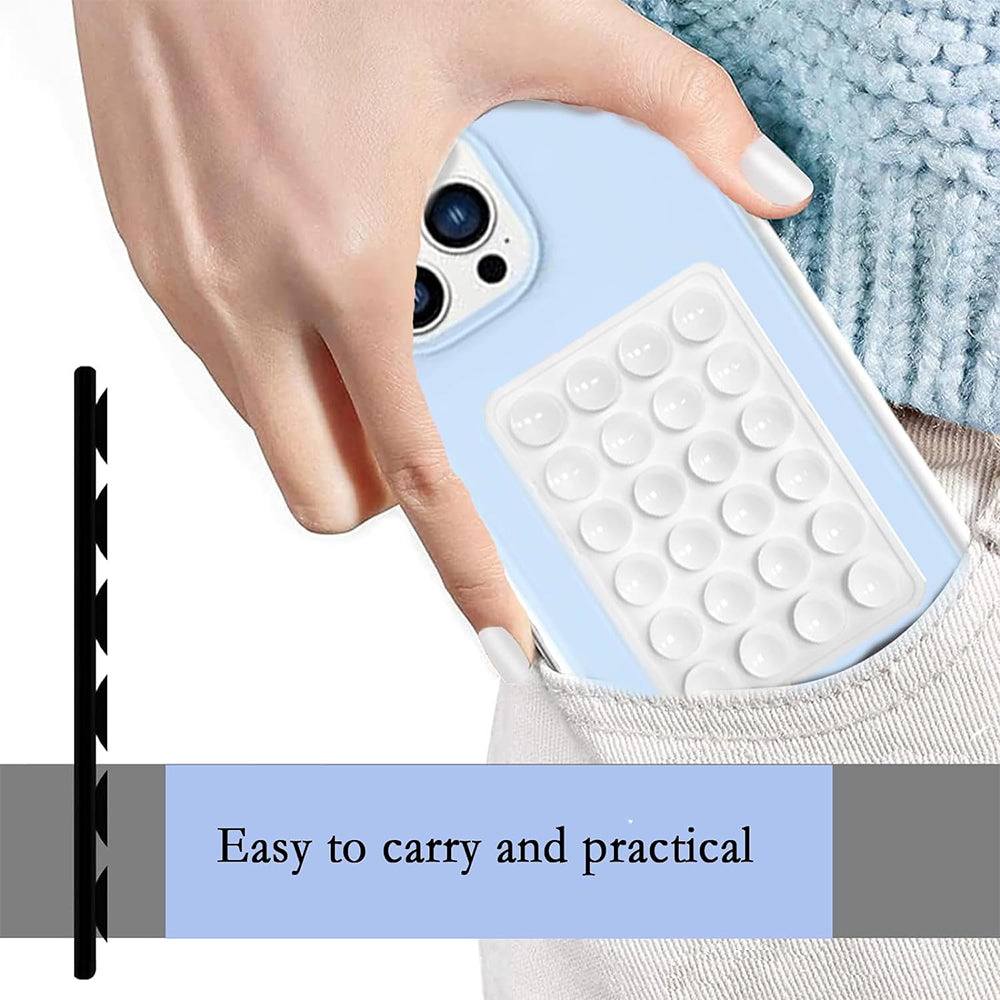 Подложка с вакуумни чашки Techsuit SR-PAD, Червена