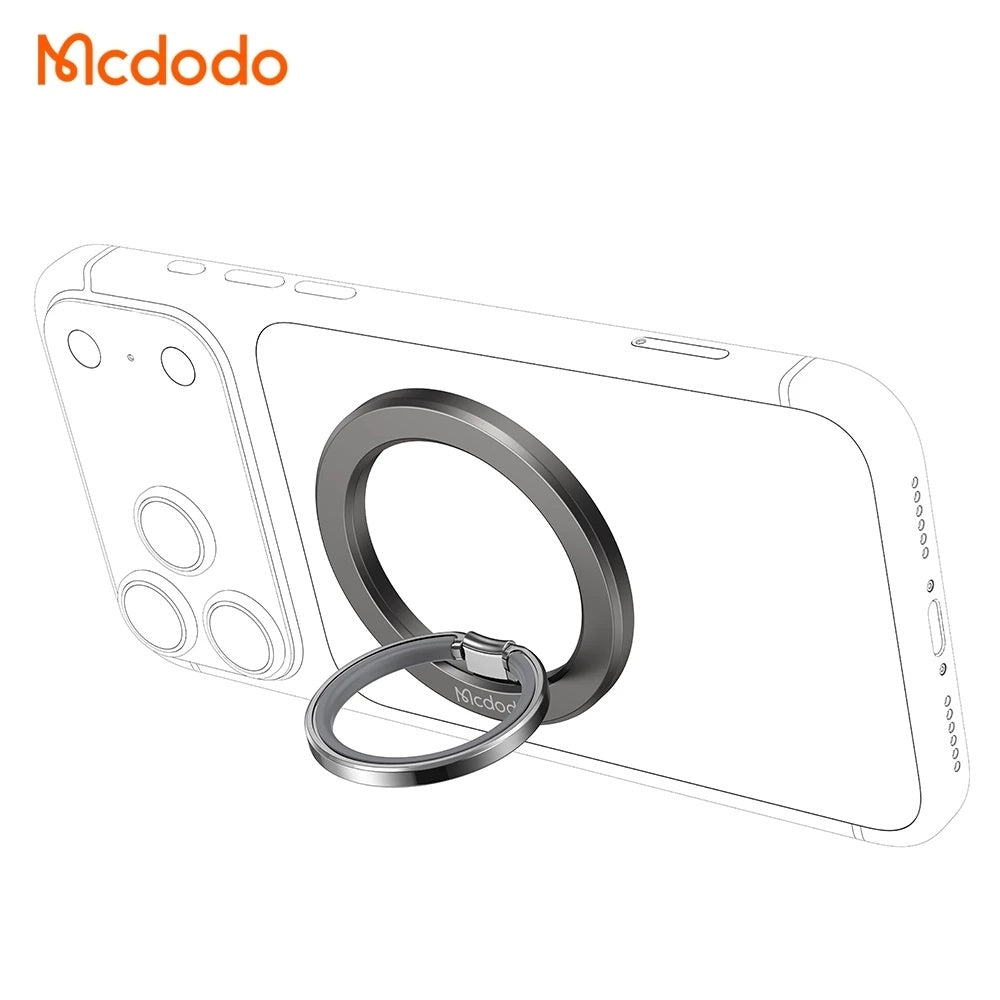 Пръстенна стойка McDodo MR-7070, Универсална, Черна
