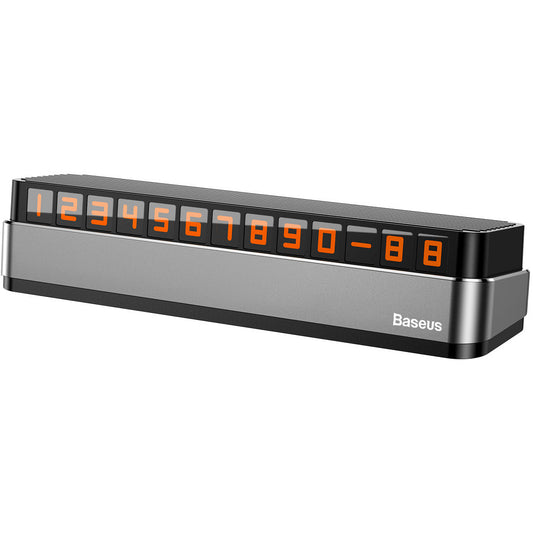 Държач за телефонния номер на автомобила Baseus Moonlight Box ACNUM-B0G